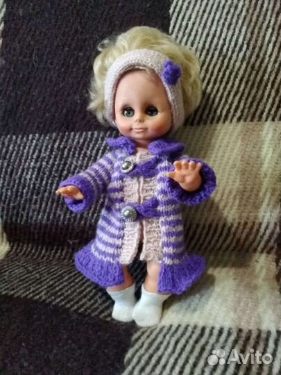 Вязаная одежда для кукол 25см
