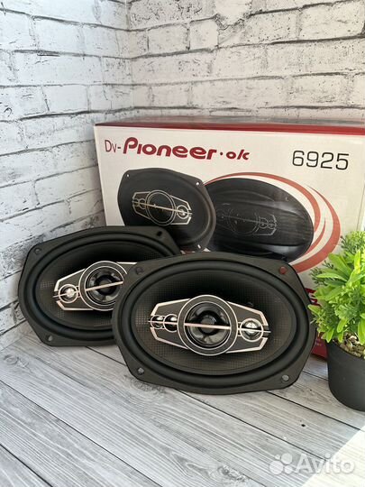 Динамики pioneer овалы