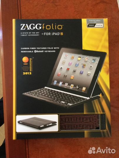 Zagg Folio чехол с клавиатурой для iPad 2, 3