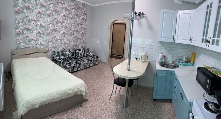 1-к. квартира, 28 м², 1/9 эт.