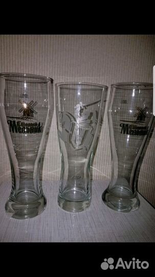 Новые бокалы для пива