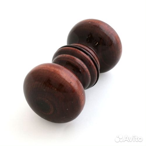 Ручка-кнопка темная