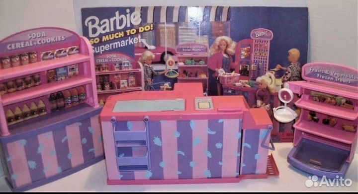 Магазин Барби, мебель, Мателл