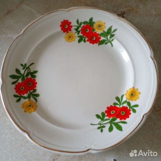 Тарелки зик конаково СССР