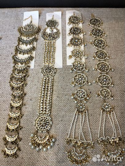 Индийские украшения на косу