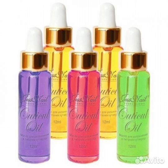 JessNail, Масло для кутикулы с пипеткой, 12мл