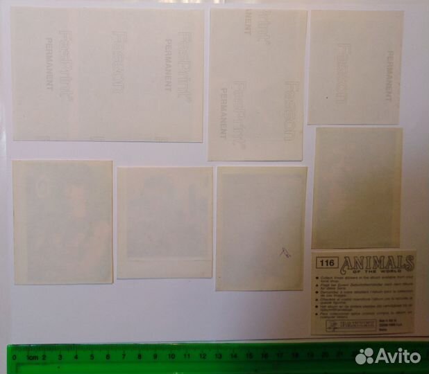 Большие наклейки из 90-х годов и переводки СССР