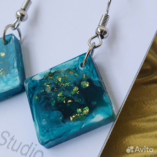 Серьги ручной работы