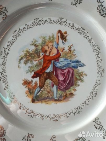 Мадонна. ГДР Kahla. Тарелки,Чашка