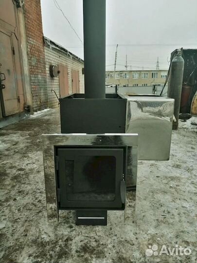 Банная печь Премьера со стеклянной дверкой 600 мм