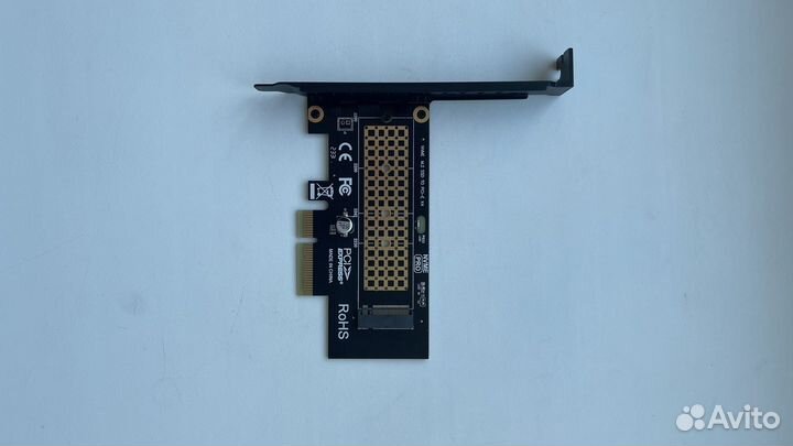 Плата-переходник с pci-e на m.2 nvme