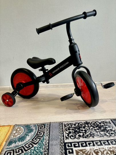 Велосипед беговел 2 в 1