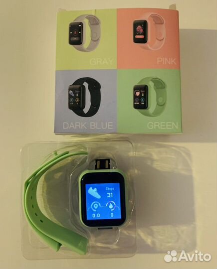 Smart watch macron color