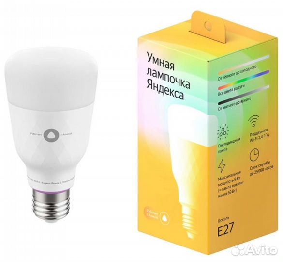 Умная лампочка Яндекс.Лампа yndx-00010