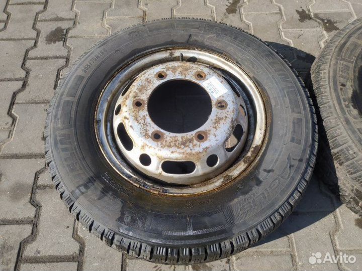 Б/У Б/У Диск штампованный Пара 5.5J R16 Спарка С