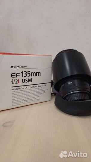 Объектив canon ef 135mm f 2l usm