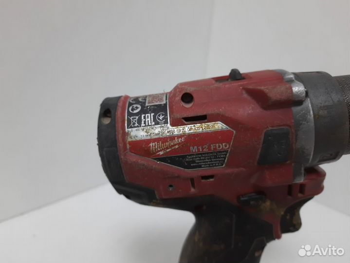 Шуруповерт Milwaukee M12 FDD2