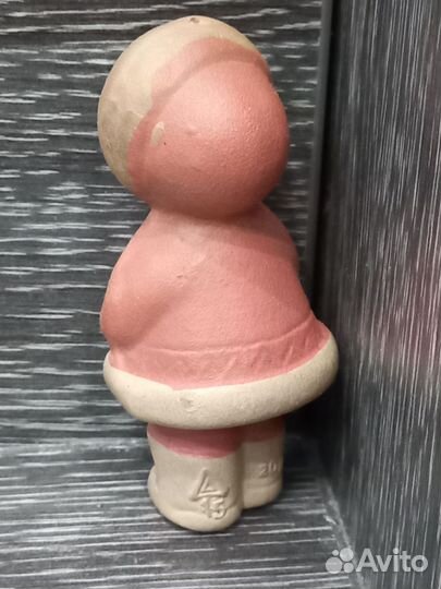 Редкая игрушка СССР.Якутка.Красный треугольник