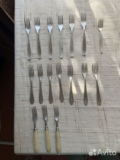 Набор вилок и ложек СССР