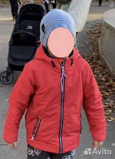 Куртка димесезонная для мальчика 122