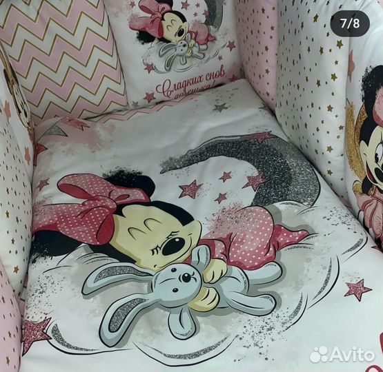 Бортики в кроватку