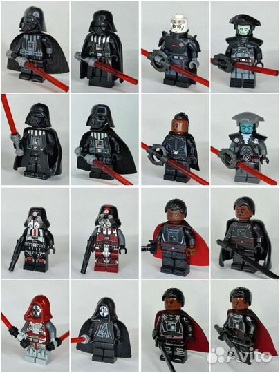 Лего-совместимый конструктор: Злодеи Star Wars