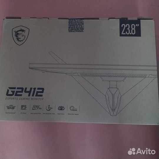 Игровой монитор MSI 170гц