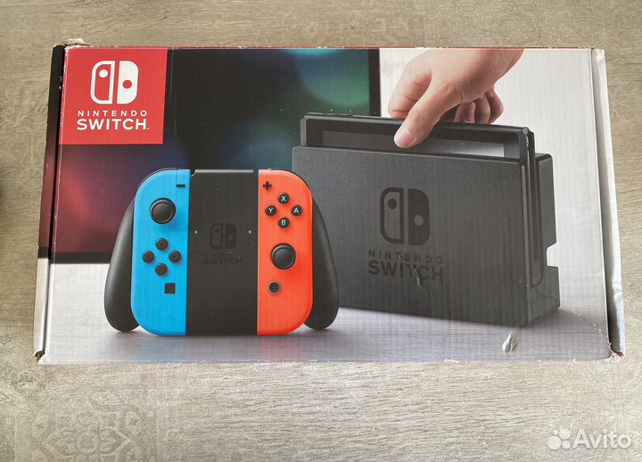 Прошитый Nintendo switch+sd 64 gb