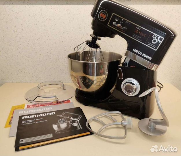Планетарный миксер кухонный комбайн redmond