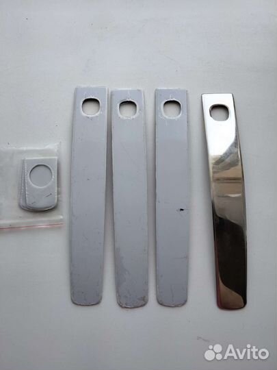 Накладки хром на ручки Land Сruiser Ls200