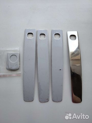 Накладки хром на ручки Land Сruiser Ls200