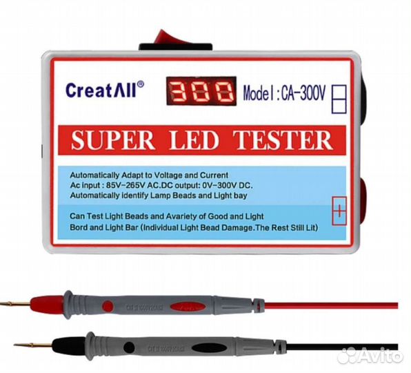 Тестер LED подсветки тв