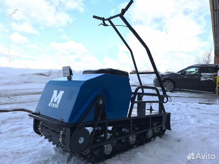 Мотобуксировщик Мужик 15 л.с обновленный