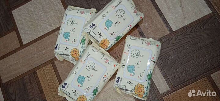 Детские влажные салфетки