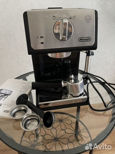 Кофемашина рожковая delonghi