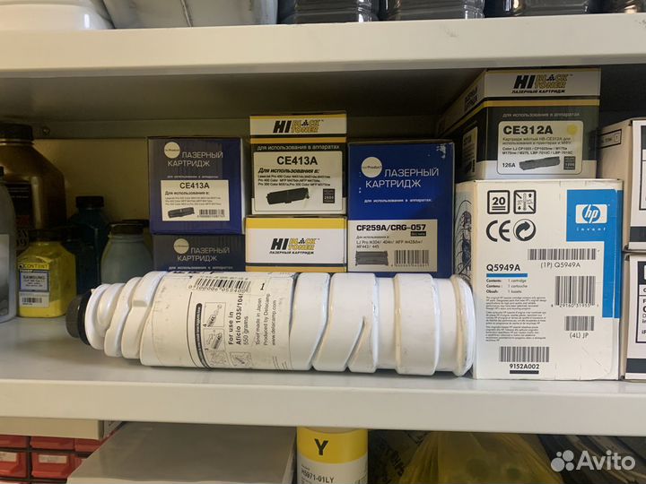 Расходные материалы,картриджи совместимые,тонер