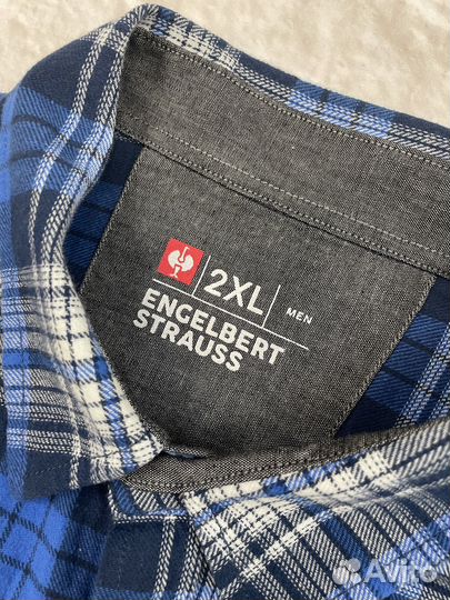 Фланелевая рубашка Engelbert Strauss Workwear XXL