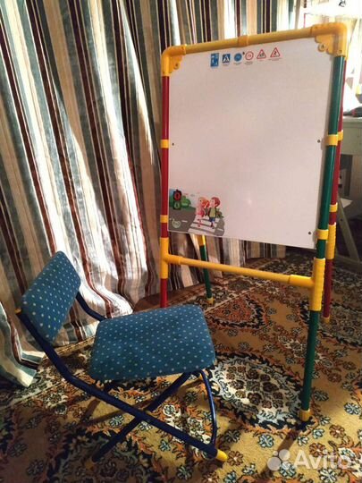 Доска для рисования планшет со стульчиком 