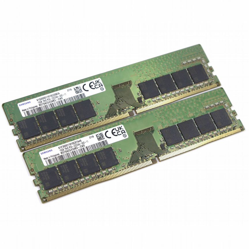 [M378A2G43AB3-CWE] Ddr4 16gb Samsung 3200mhz Для Пк M378a2g43ab3-Cwe