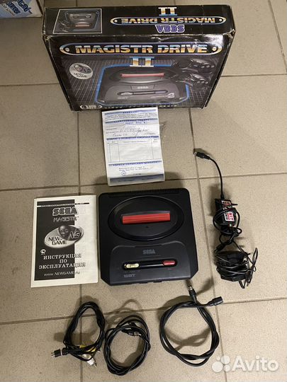Игровая приставка sega