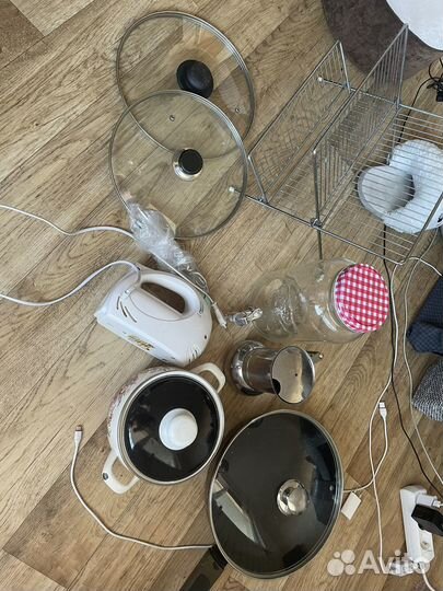 Кастрюли, сковородки, крышки