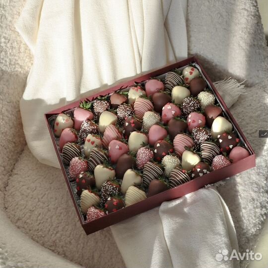 Набор из клубники в шоколаде