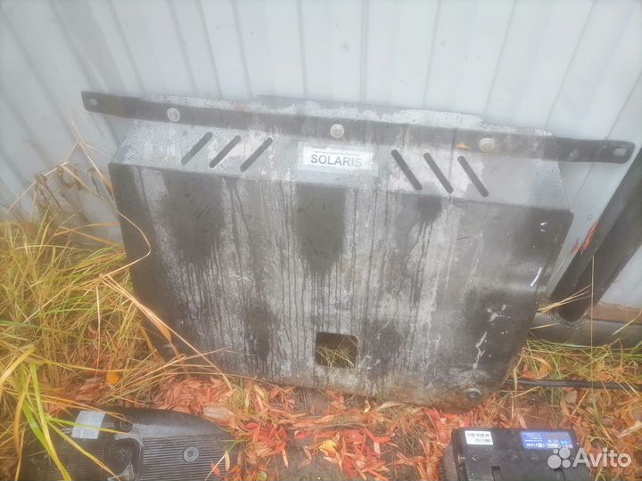 Защита картера hyundai solaris и cerato