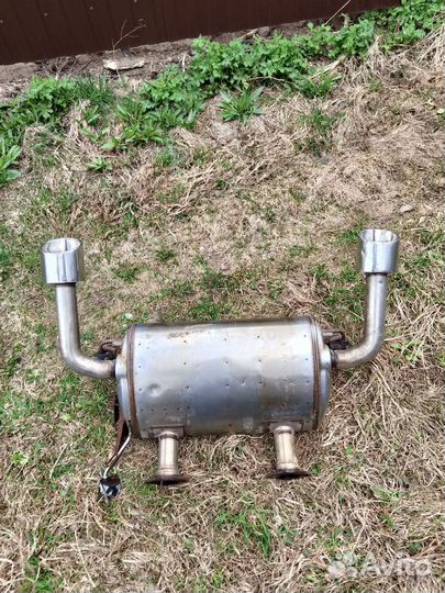 Глушитель инфинити fx 37 qx 50