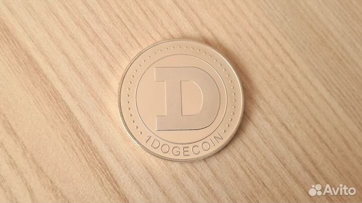 Новая Коллекционная монета Dogeсoin Silver