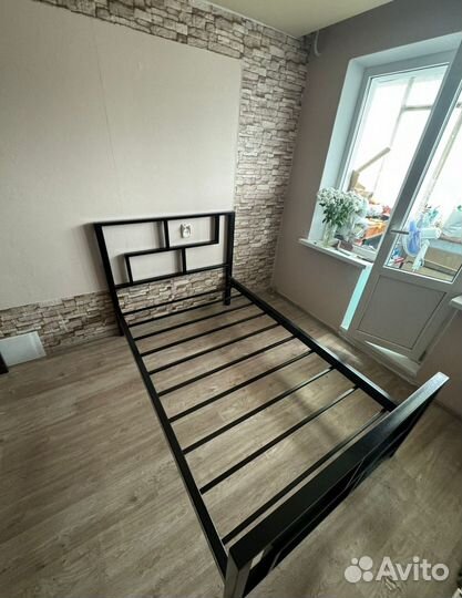 Кровать лофт из металла