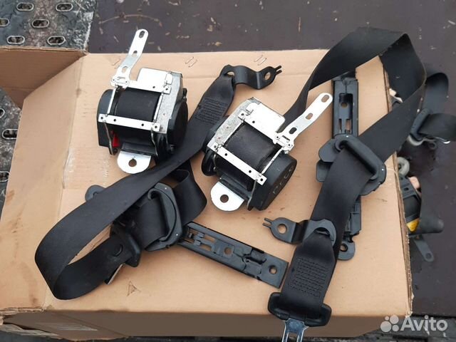 Ремень безопасности Фольксваген Поло 4 передний