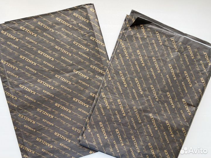 Упаковочная бумага брендовая