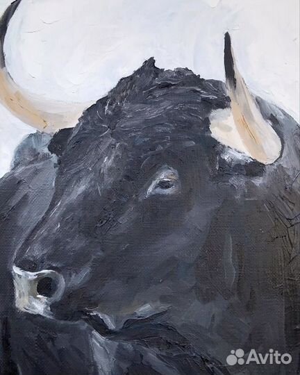 Интерьерная картина «Ягуар», «Бык»