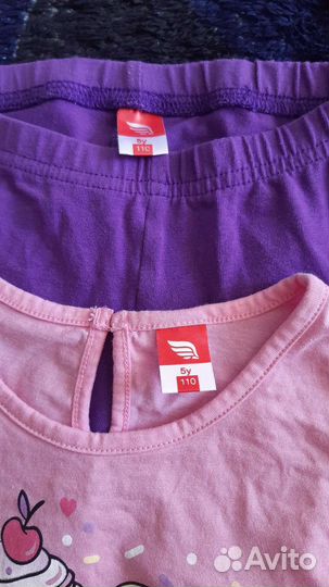 Вещи для девочки 110-116р